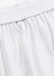 Short en lin mélangé, taille élastiquée, bonprix