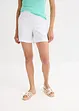 Short en lin mélangé, taille élastiquée, bonprix