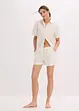 Pyjashort tissé en coton, bonprix