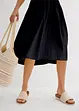 Robe légèrement évasée en jersey coton et viscose, bonprix