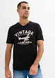 T-shirt en coton flammé, bonprix