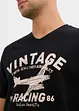 T-shirt en coton flammé, bonprix