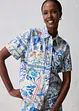 Chemisier en coton et soie, bonprix