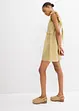 Robe courte et transparente à volants, bonprix