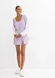 Robe en jersey crêpe texturé, bonprix