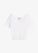T-shirt ajusté 100% coton, bonprix