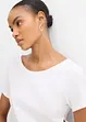 T-shirt ajusté 100% coton, bonprix