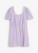 Robe en jersey crêpe texturé, bonprix