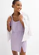 Robe en jersey crêpe texturé, bonprix