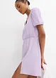 Robe en jersey crêpe texturé, bonprix