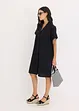 Robe ample en coton avec pli plat devant, bonprix