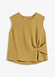 Blouse sans manches nouée sur le côté, bonprix