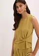 Blouse sans manches nouée sur le côté, bonprix