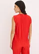 Top en jersey plissé, bonprix