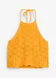 Top dos nu en maille, bonprix