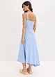 Robe en jersey coton à base asymétrique et détail nœud sur l’épaule, bonprix