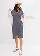 Robe portefeuille en mélange viscose-élasthanne fluide, bonprix
