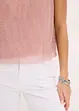 Crop top au décolleté plongeant, bonprix