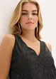 Crop top au décolleté plongeant, bonprix