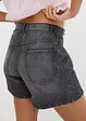 Short en jean taille mi-haute, peu extensible, bonprix