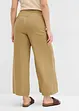 Pantalon 7/8 en Lyocell à taille élastiquée, bonprix
