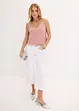 Crop top au décolleté plongeant, bonprix