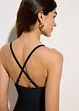Maillot 1 pièce sculptant, maintien léger, bonprix