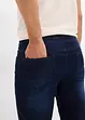 Lot de 2 bermudas en molleton jean, Regular, bonprix