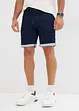 Bermuda en molleton effet jean, Regular, bonprix