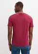 Lot de 2 T-shirts col tunisien 100% coton, bonprix