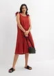 Robe à bretelles en gaze de coton douce, bonprix