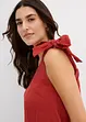 Robe à bretelles en gaze de coton douce, bonprix