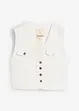Gilet sans manches en jean extensible, bonprix