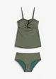 Tankini (ens. 2 pces) à fil brillant, bonprix