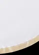 Store ondulé avec bordure en satin, bonprix