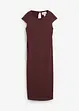 Robe midi aspect maille, bonprix