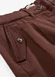 Short en twill, taille haute, bonprix