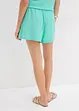 Short en crêpe texturé avec taille élastiquée, bonprix