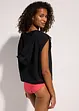 T-shirt de plage transparent avec capuche, bonprix