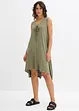 Robe en jersey à laçage, bonprix