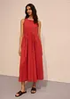 Robe longue en léger mélange de lin et viscose, bonprix