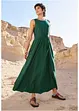 Robe longue en léger mélange de lin et viscose, bonprix