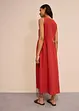 Robe longue en léger mélange de lin et viscose, bonprix
