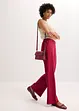 Pantalon large avec ceinture décorative, bonprix