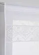 Store bateau avec bordure au crochet, bonprix