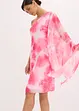 Robe asymétrique en crêpe fin, bonprix