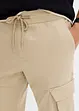 Pantalon jogger cargo droit, Regular, bonprix