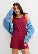 Combishort en jersey viscose, bonprix
