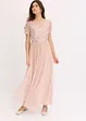 Robe longue brodée de sequins, bonprix