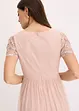 Robe longue brodée de sequins, bonprix